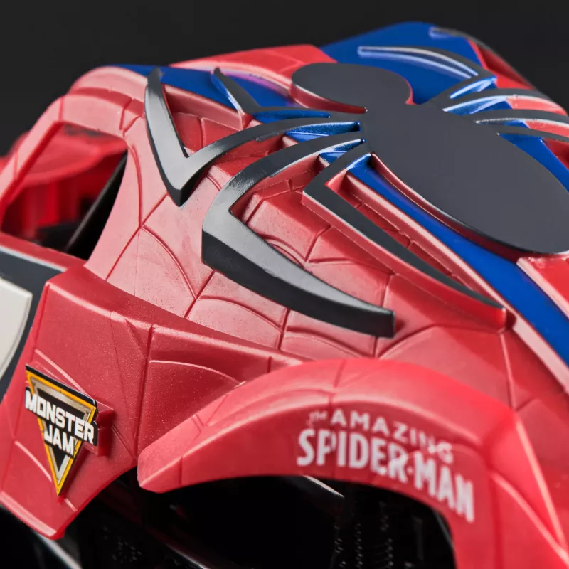 Monster Jam, Marvel The Amazing Spider-Man camión monstruo RC, escala 1:24, juguete infantil para niños y niñas a partir de 4 años