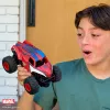 Monster Jam, Marvel The Amazing Spider-Man camión monstruo RC, escala 1:24, juguete infantil para niños y niñas a partir de 4 años
