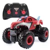 Monster Jam, Marvel The Amazing Spider-Man camión monstruo RC, escala 1:24, juguete infantil para niños y niñas a partir de 4 años