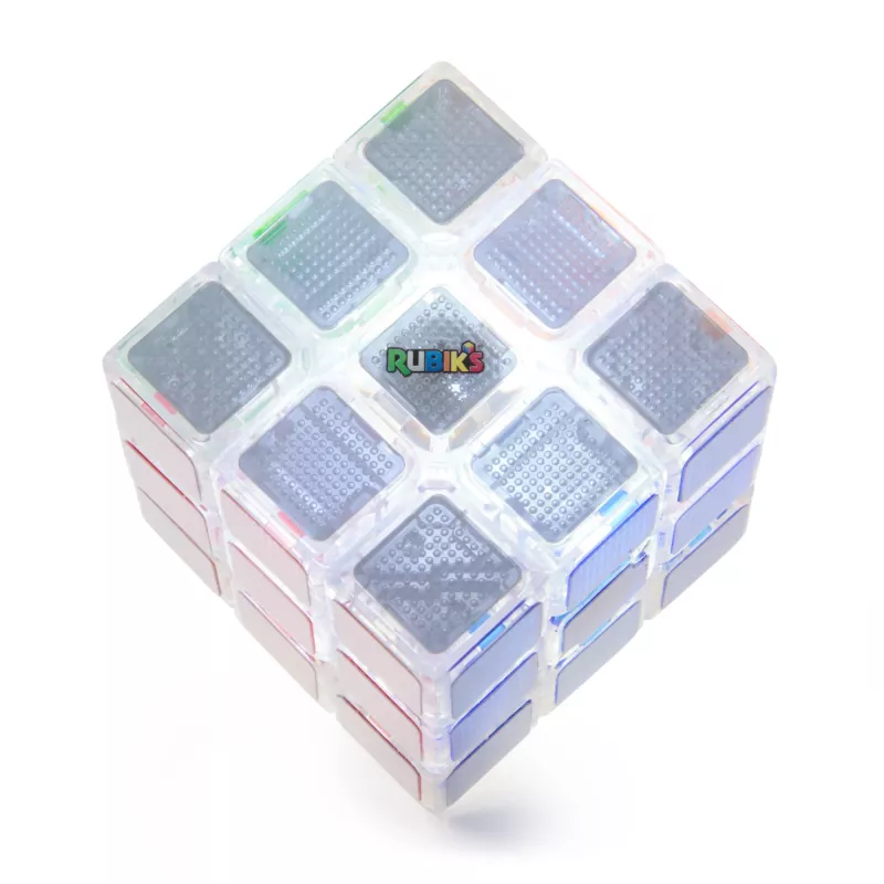 Rubik's Cube, Pulse Cube, juego de ingenio luminoso para adultos y solucionadores rápidos, resuelve el puzle antes de que se apaguen las luces, juguete fidget de entrenamiento cerebral desafiante para resolver problemas para niños a partir de 8 años