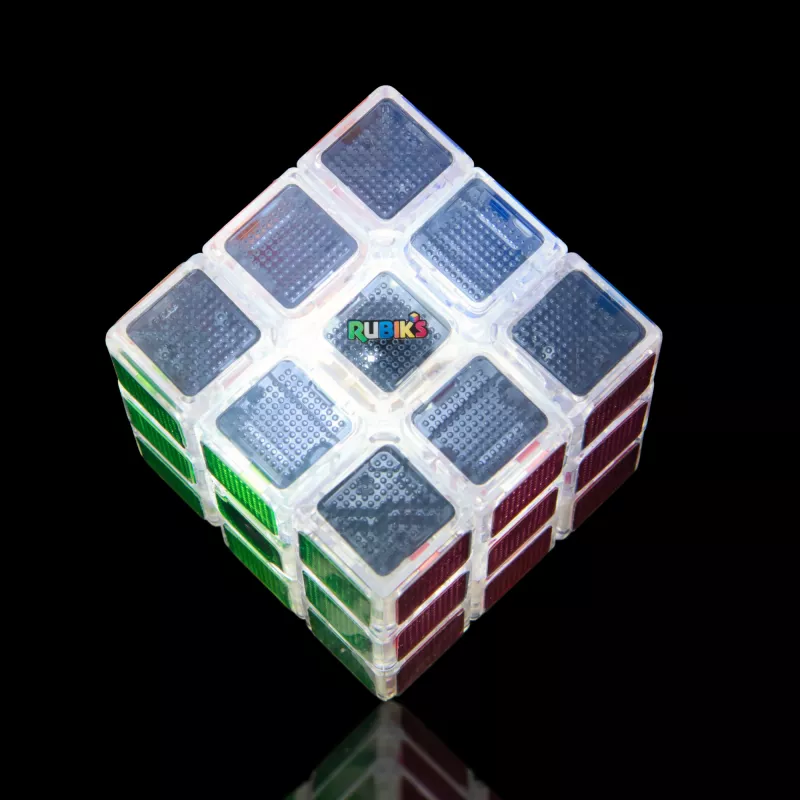 Rubik's Cube, Pulse Cube, juego de ingenio luminoso para adultos y solucionadores rápidos, resuelve el puzle antes de que se apaguen las luces, juguete fidget de entrenamiento cerebral desafiante para resolver problemas para niños a partir de 8 años