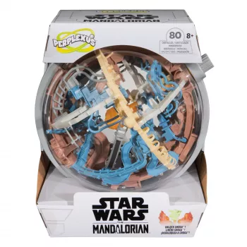Juego de habilidad de laberinto 3D Spin Master Perplexus Star Wars The Mandalorian – laberinto de movimiento de mano