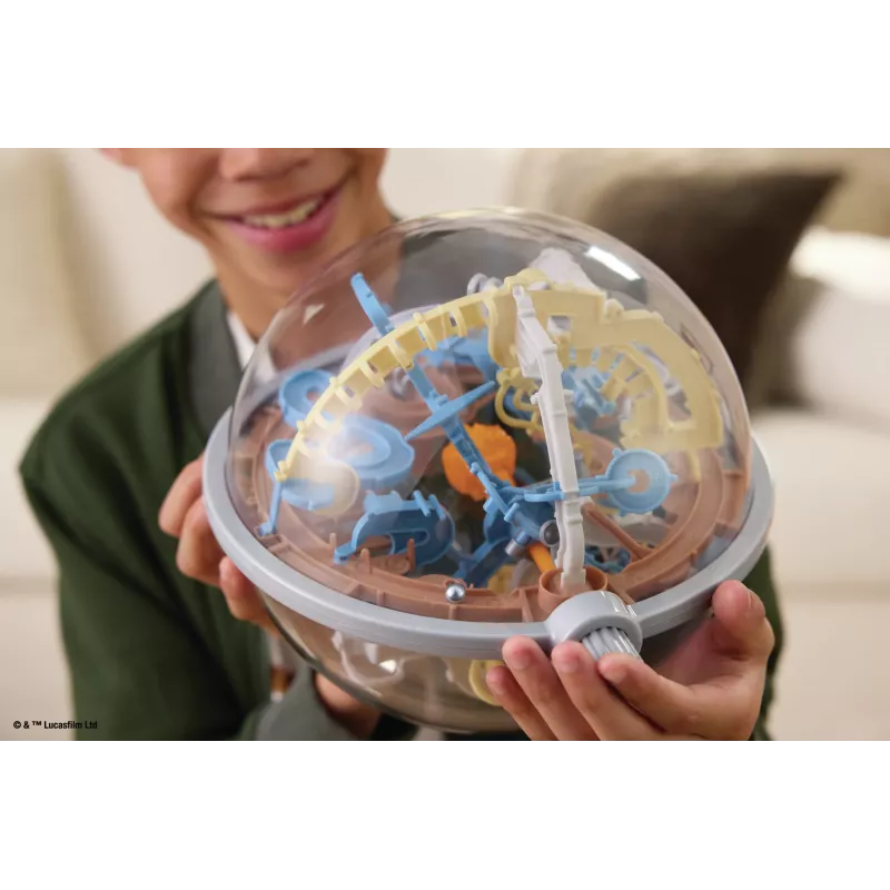 Juego de habilidad de laberinto 3D Spin Master Perplexus Star Wars The Mandalorian – laberinto de movimiento de mano