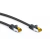 Cable de red Goobay 91590 RJ-45 Cat7 1 m negro
