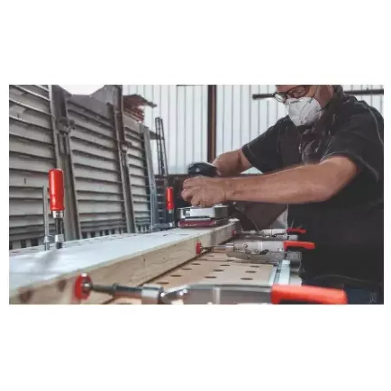 Juego de abrazaderas BESSEY STC-VH50-T20 4 cm negro rojo acero