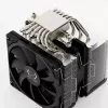 Scythe Fuma 3 SCFM-3000 disipador de aire para CPU, doble torre, 120 mm, 114,89 m³/h, 300-1500 rpm, negro