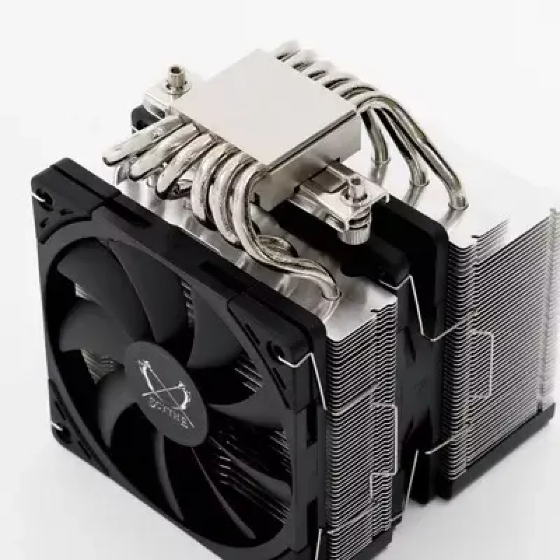 Scythe Fuma 3 SCFM-3000 disipador de aire para CPU, doble torre, 120 mm, 114,89 m³/h, 300-1500 rpm, negro