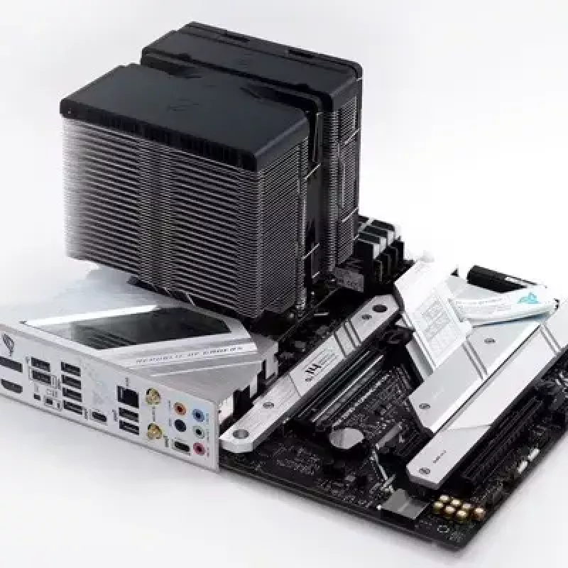 Scythe Fuma 3 SCFM-3000 disipador de aire para CPU, doble torre, 120 mm, 114,89 m³/h, 300-1500 rpm, negro