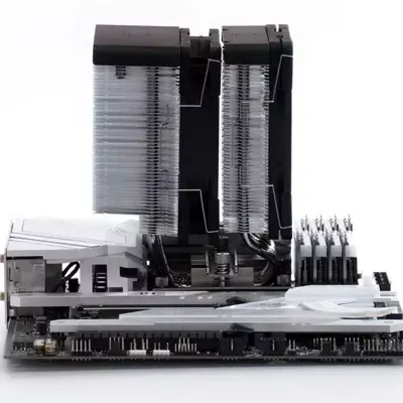 Scythe Fuma 3 SCFM-3000 disipador de aire para CPU, doble torre, 120 mm, 114,89 m³/h, 300-1500 rpm, negro
