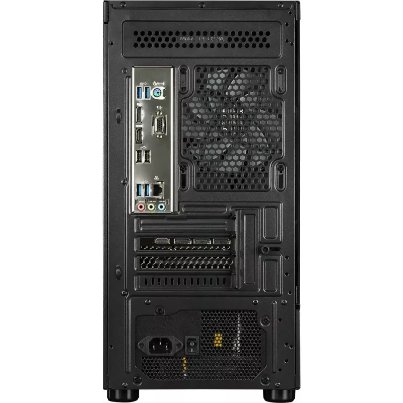 PC gaming de sobremesa THERMALTAKE FTW A-Line LCS 5060 negro/transparente con Windows 11 Pro