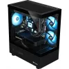 PC gaming de sobremesa THERMALTAKE FTW A-Line LCS 5060 negro/transparente con Windows 11 Pro