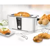 Tostadora Unold Design Dual 4 rebanadas 1350 W negro blanco