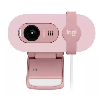 Webcam Full HD LOGITECH Brio 100 rosa