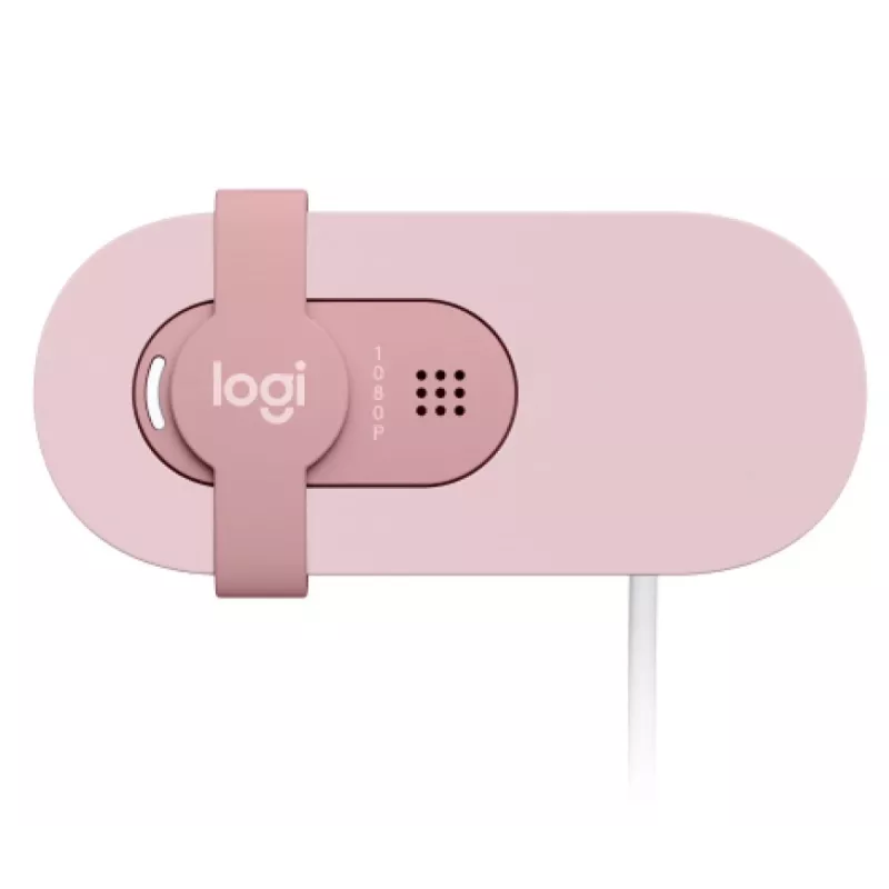 Webcam Full HD LOGITECH Brio 100 rosa