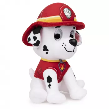PAW Patrol GUND peluche oficial de Marshall con uniforme de bombero característico, peluche para niños a partir de 1 año, 15 cm