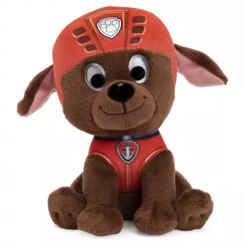PAW Patrol GUND Zuma peluche oficial con uniforme característico de rescate acuático, peluche para niños a partir de 1 año, 6
