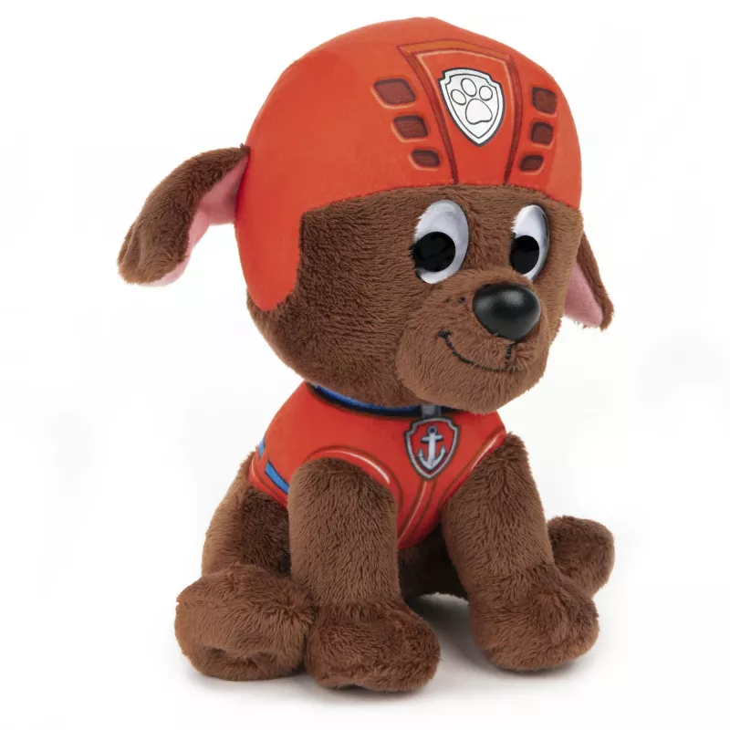 PAW Patrol GUND Zuma peluche oficial con uniforme característico de rescate acuático, peluche para niños a partir de 1 año, 6