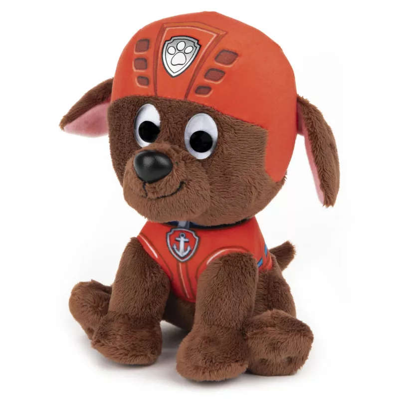PAW Patrol GUND Zuma peluche oficial con uniforme característico de rescate acuático, peluche para niños a partir de 1 año, 6