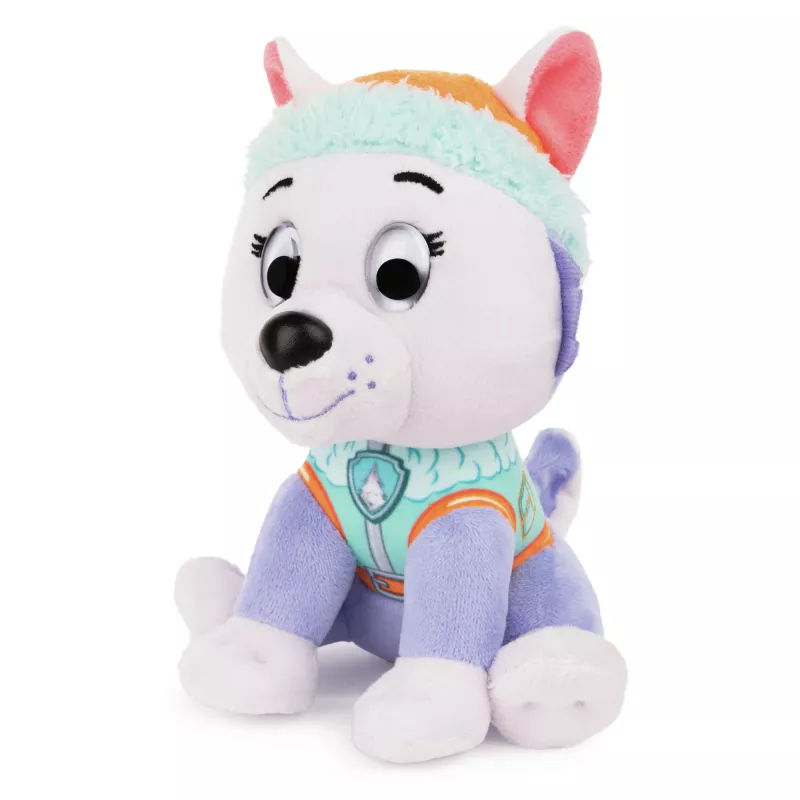 PAW Patrol GUND Official Everest con uniforme característico de rescate en la nieve peluche, peluche para niños a partir de 1 año, 15 cm