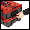 Caja de piezas pequeñas Einhell E-Case S-F polipropileno negro rojo 42x28x9,5 cm