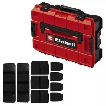 Caja de piezas pequeñas Einhell E-Case S-F polipropileno negro rojo 42x28x9,5 cm