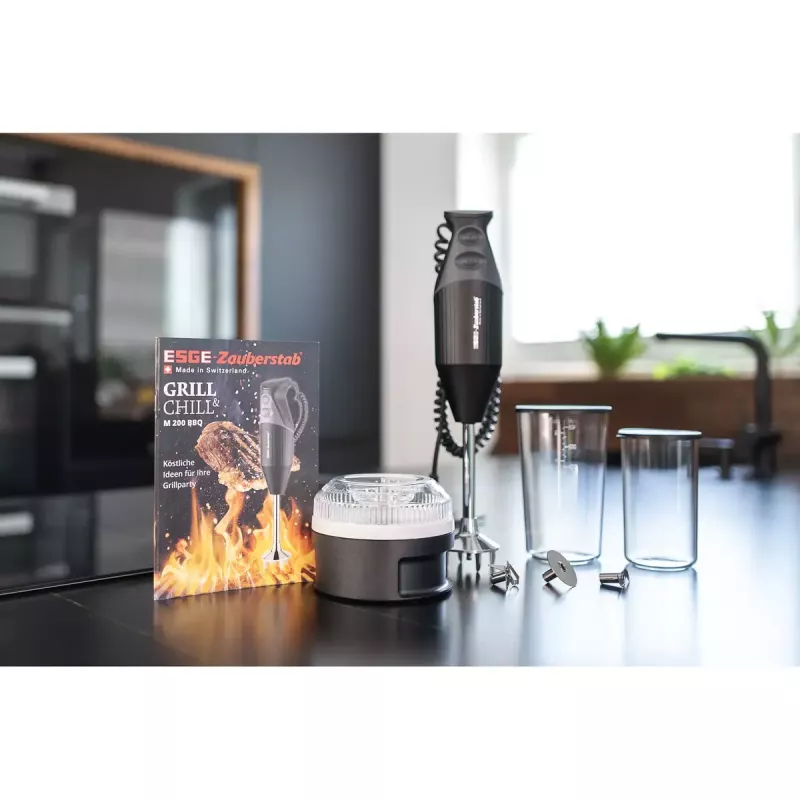 ESGE M 200 BBQ 10 L batidora de brazo 200 W negro, cromo