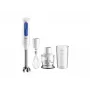 Batidora de mano Braun Household MultiQuick 3 MQ30202M, 900 W, blanco/azul, con picadora y varillas