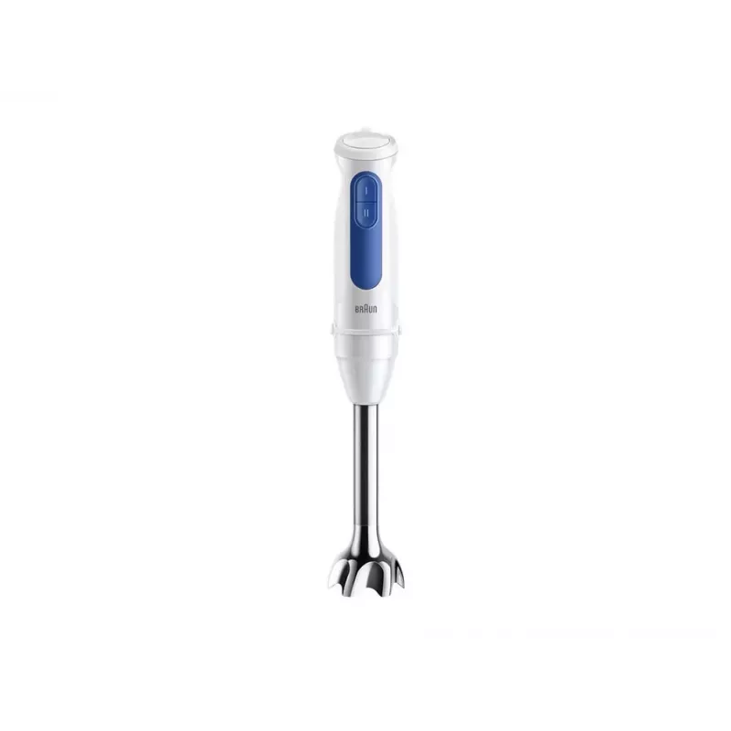Batidora de mano Braun Household MultiQuick 3 MQ30202M, 900 W, blanco/azul, con picadora y varillas