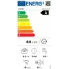Gorenje WPNA94A1TS lavadora de carga frontal 9 kg, 1400 rpm, ConnectLife Wi-Fi, blanco/negro