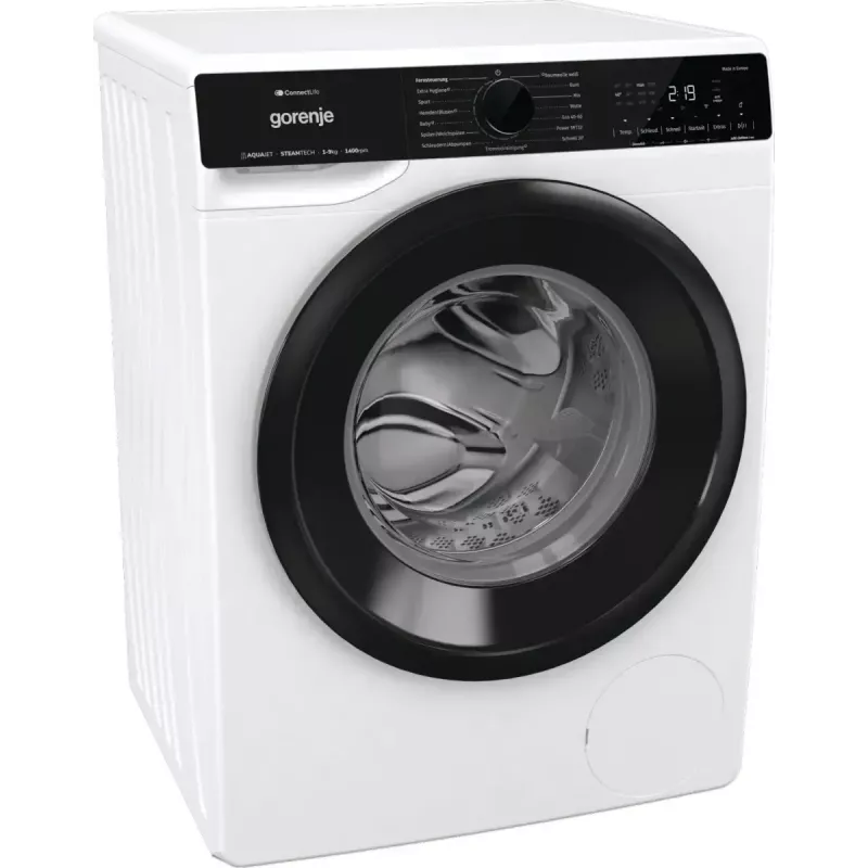Gorenje WPNA94A1TS lavadora de carga frontal 9 kg, 1400 rpm, ConnectLife Wi-Fi, blanco/negro