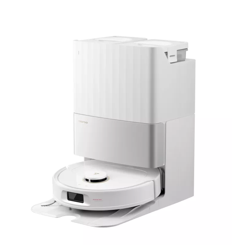 Roborock Qrevo 5AE (Q Revo C) robot aspirador con base de carga, blanco