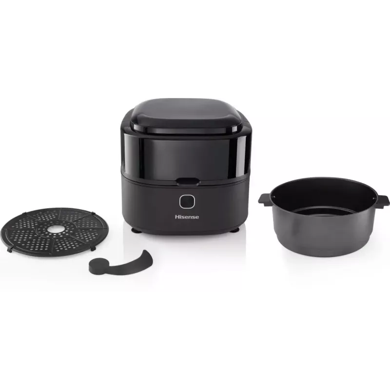 Hisense HAF1350DR Single 6,7 L freidora de aire 1350 W negro
