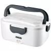 Unold 58850 fiambrera eléctrica de 1,5 l, recipiente de acero inoxidable, blanca