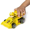 PAW Patrol, Ready, Race, Rescue vehículo Rubble’s Race & Go Deluxe con sonido, para niños a partir de 3 años