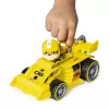 PAW Patrol, Ready, Race, Rescue vehículo Rubble’s Race & Go Deluxe con sonido, para niños a partir de 3 años