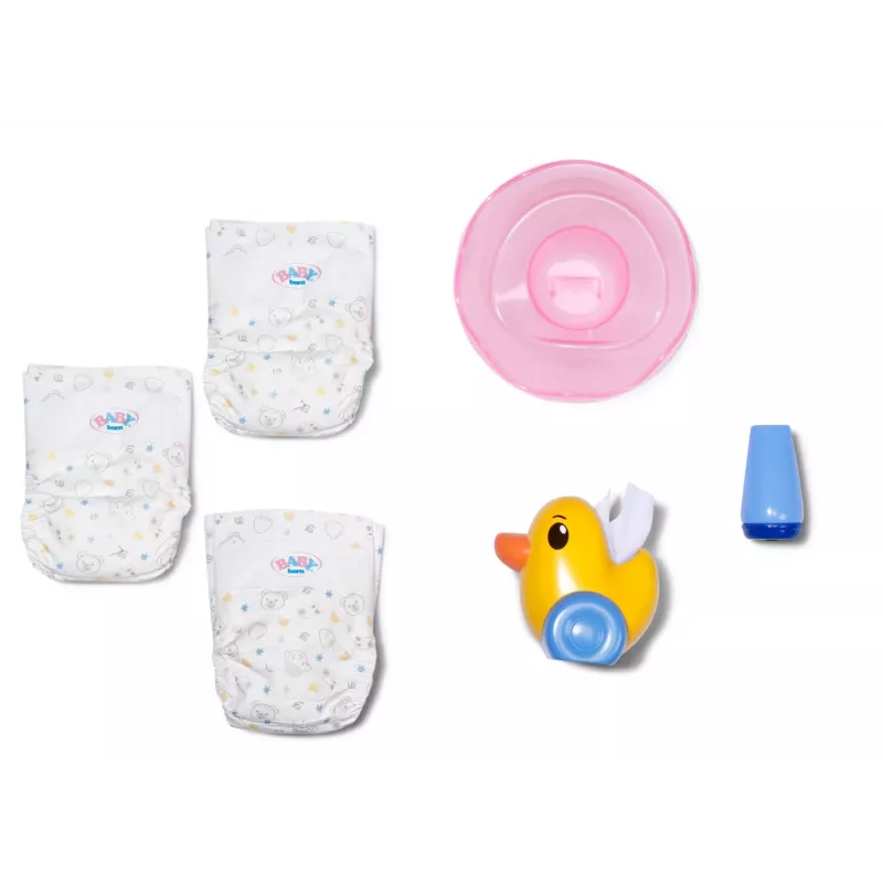 Orinal para muñecas ZAPF BABY born set de orinal, multicolor, para niños a partir de 3 años