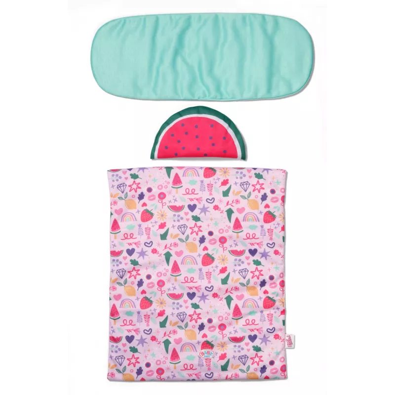 Cuna para muñecas zapf creation BABY born 3-in-1 Pinplay — muebles para muñecas, cuna/cama/bolsa de transporte convertible