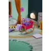 Cuna para muñecas zapf creation BABY born 3-in-1 Pinplay — muebles para muñecas, cuna/cama/bolsa de transporte convertible