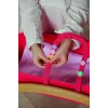 Cuna para muñecas zapf creation BABY born 3-in-1 Pinplay — muebles para muñecas, cuna/cama/bolsa de transporte convertible