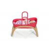 Cuna para muñecas zapf creation BABY born 3-in-1 Pinplay — muebles para muñecas, cuna/cama/bolsa de transporte convertible