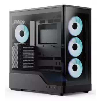 Caja de ordenador AeroCool caja semitorre P500A negro