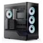 Caja de ordenador AeroCool caja semitorre P500A negro
