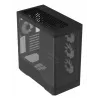 Caja de ordenador AeroCool caja semitorre P500A negro