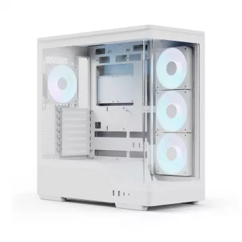 Caja de PC AEROCOOL caja semitorre P500A blanco — caja semitorre ATX, acabado blanco