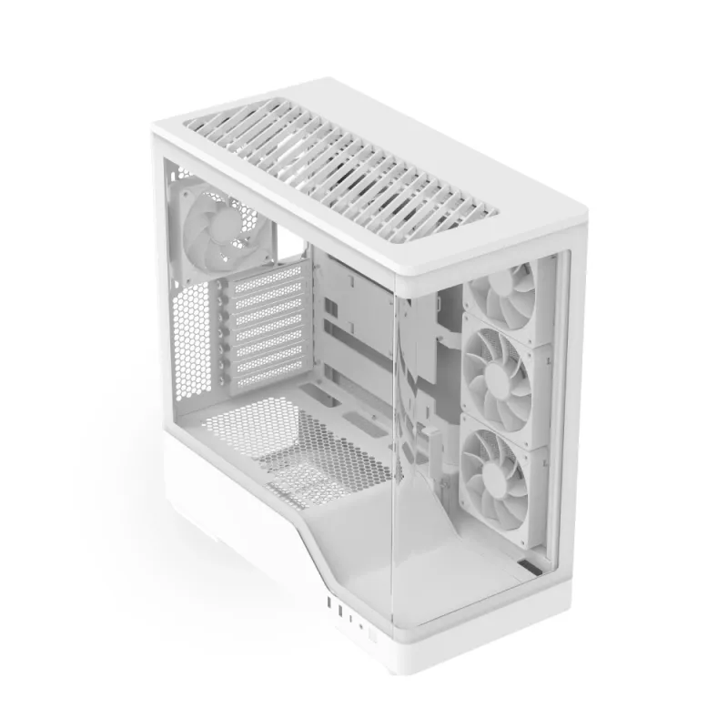 Caja de PC AEROCOOL caja semitorre P500A blanco — caja semitorre ATX, acabado blanco