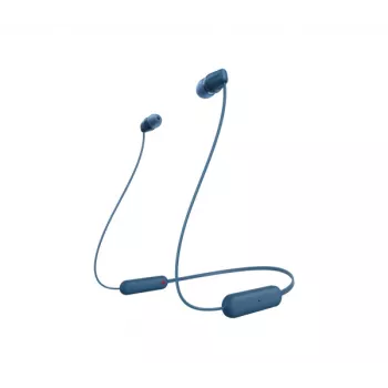 Sony WI-C100 auriculares inalámbricos in-ear llamadas/música Bluetooth azul