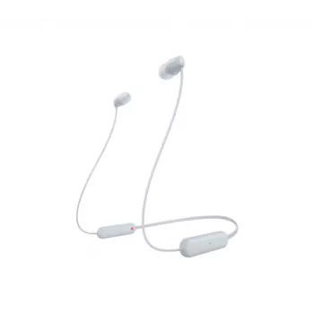 Sony WI-C100 auriculares inalámbricos in-ear llamadas/música Bluetooth blanco