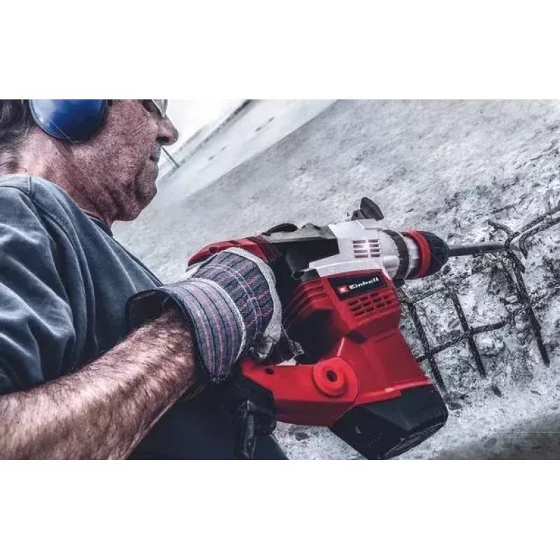 Einhell TE-RH 38 3F martillo perforador 4257959, 1050 W, 9 J, SDS-max, rojo/negro