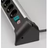 Regleta de enchufes Brennenstuhl 1391040400 1,8 m 4 salidas AC interior negro plata