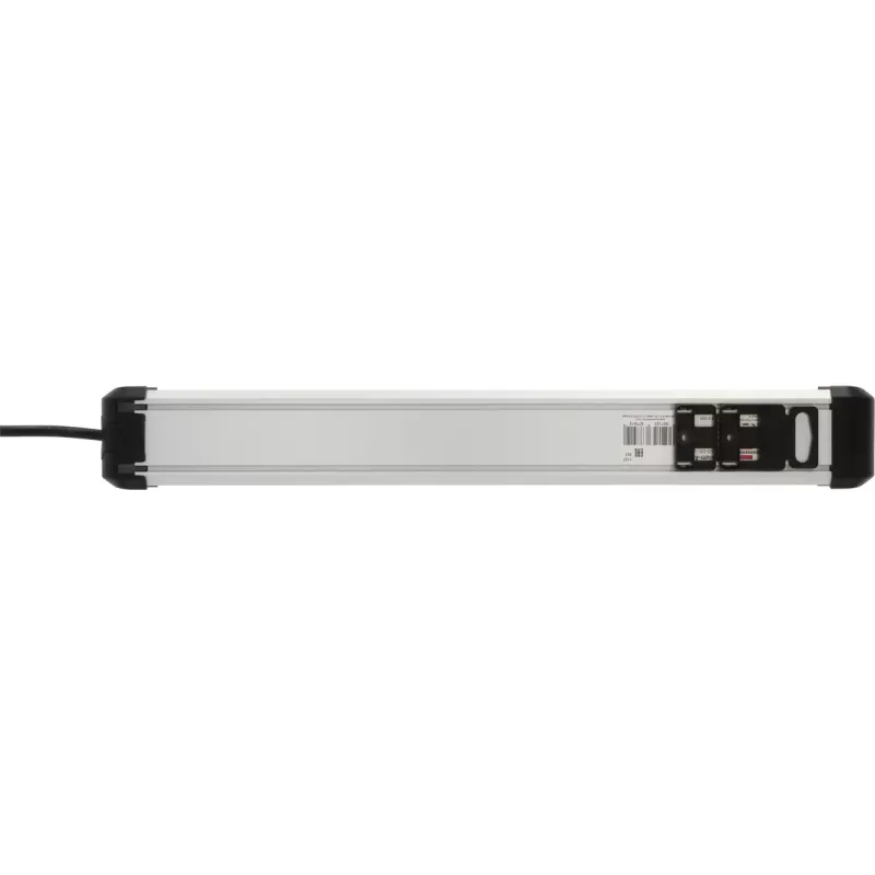 Regleta múltiple Brennenstuhl 1391030000 3 m 10 salidas AC para interior negro plata
